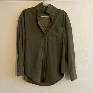 Amazon Fashion Oversized Corduroy Shirt